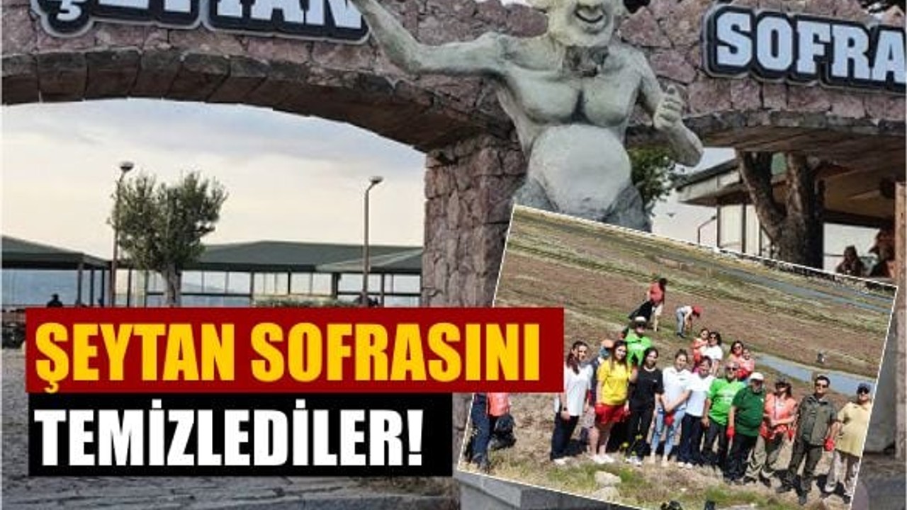 Şeytan Sofrası'nda Temizlik