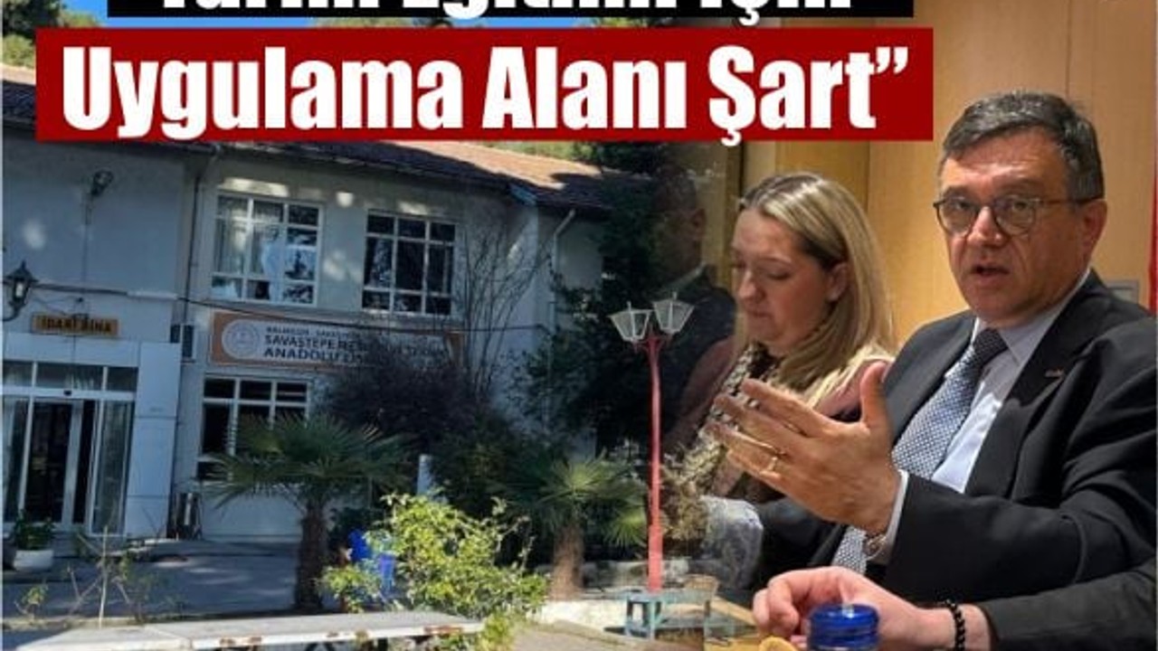 Balıkesir Savaştepe’de Tarım Öğrencileri Sera İstiyor