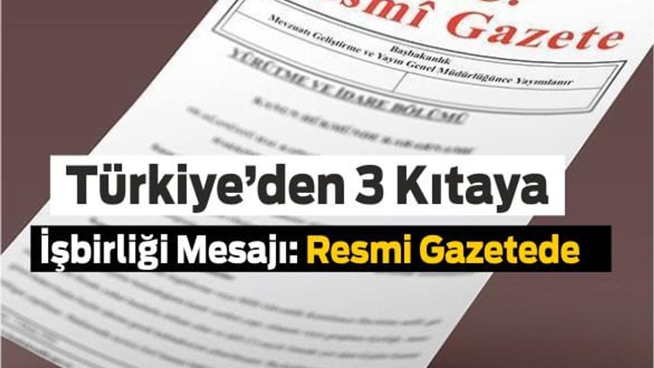 Resmî Gazete’de Bugün (21 Mayıs 2025)
