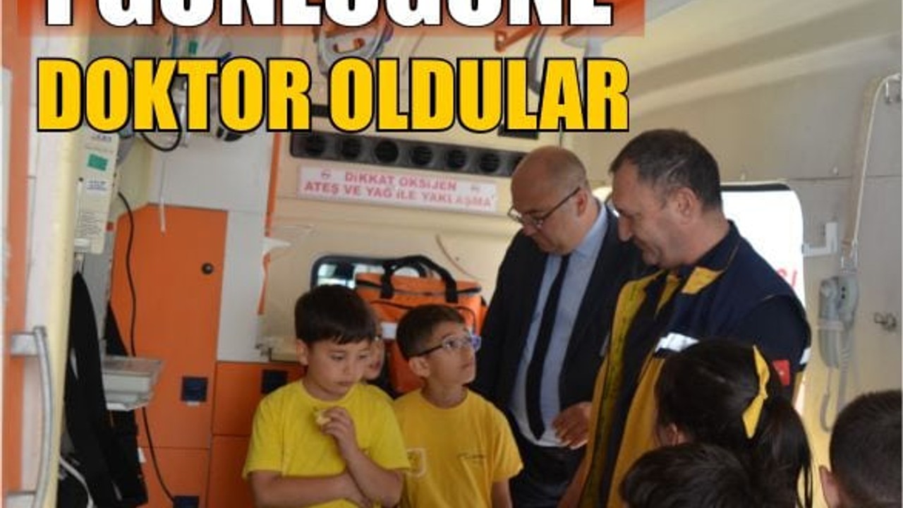 Balıkesir'de 1 Günlüğüne Doktor Oldular