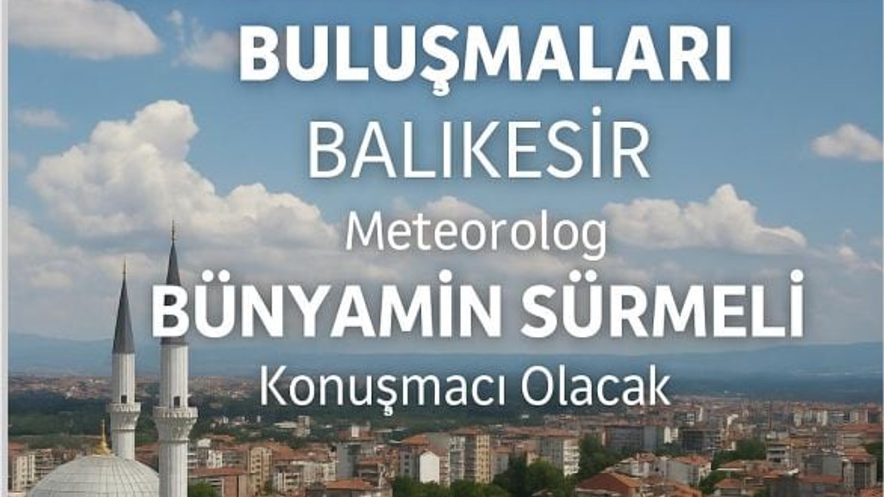 Balıkesir’de “Sürdürülebilir Kent Buluşmaları” Başlıyor