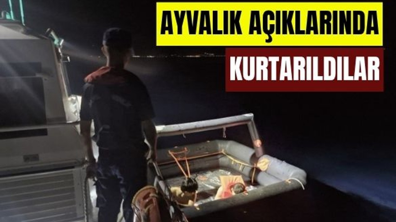 Ayvalık Açıklarında Yunan Unsurlarınca Geri İtildiler