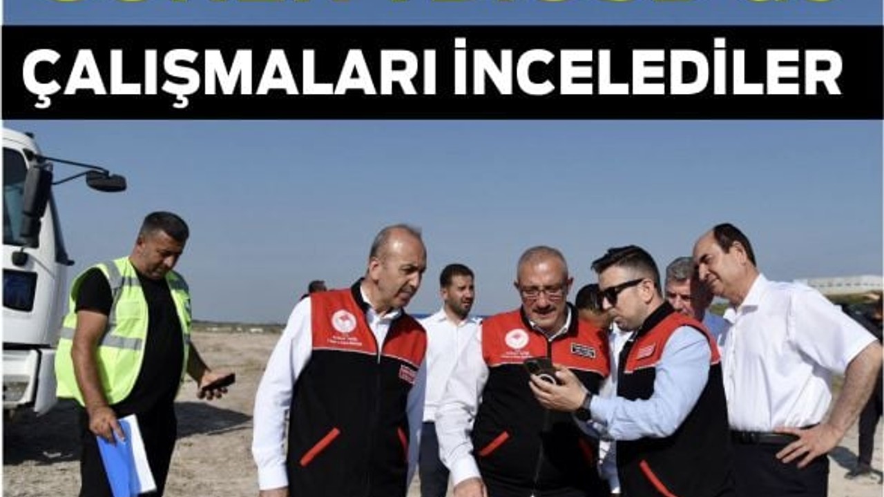Gönen TDİOSB’de Altyapı Çalışmaları Yerinde İncelendi
