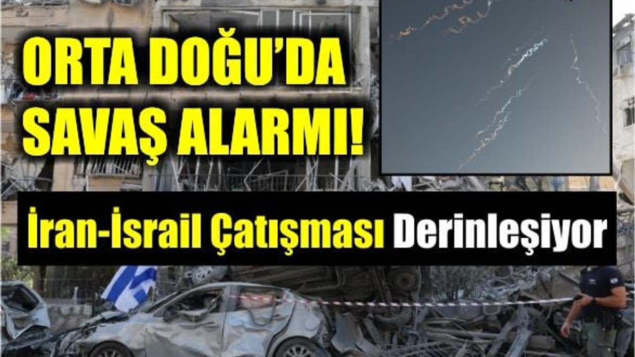 İran’dan İsrail’e Füze Yağmuru: 3 Ölü, 91 Yaralı