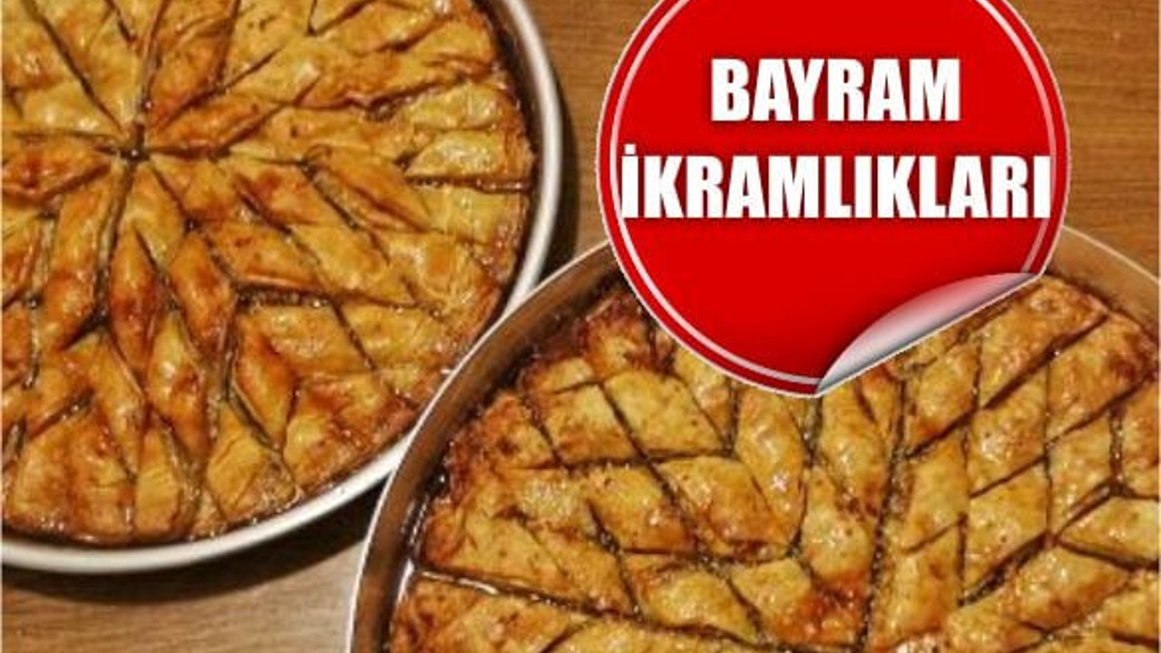 Balıkesir'de Tercih Edilen Bayram İkramlıkları