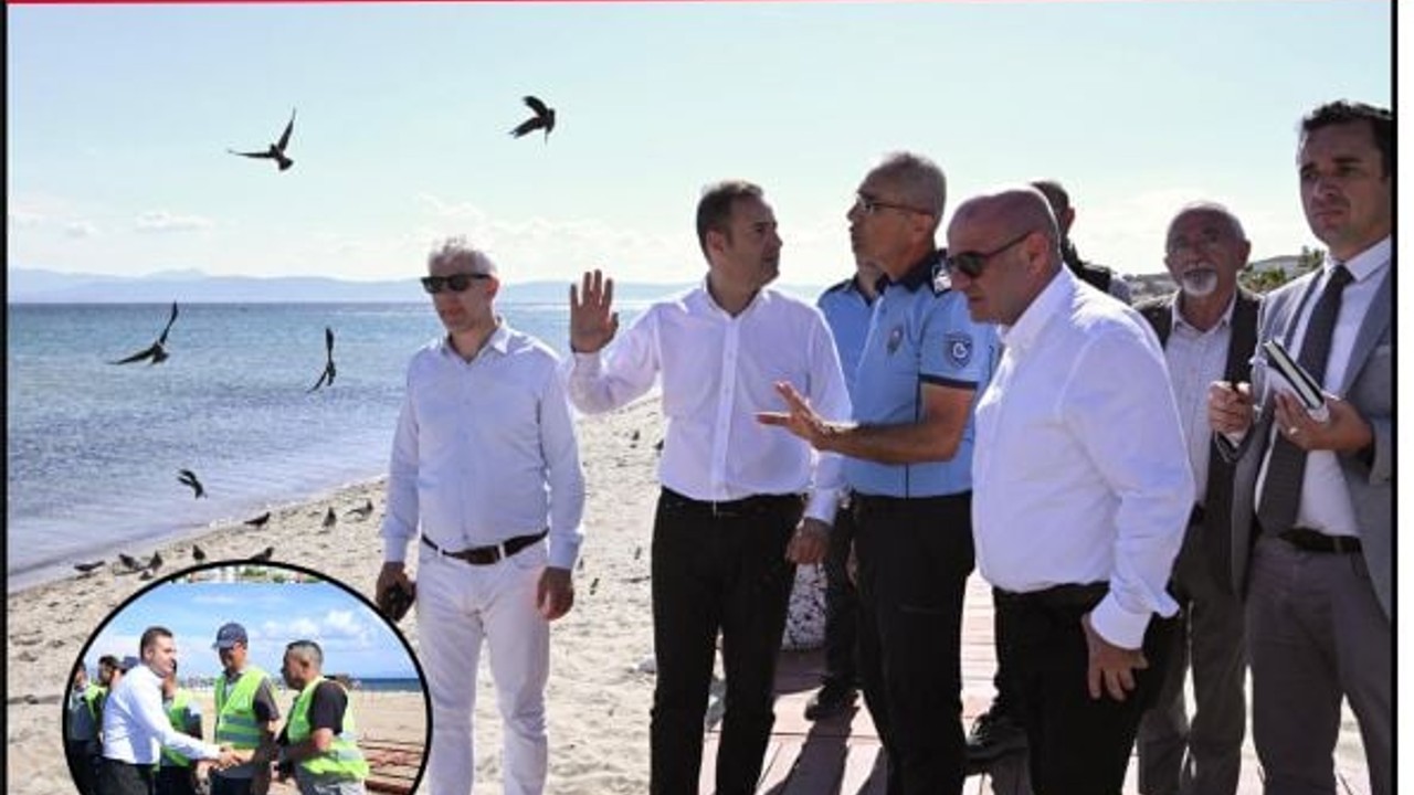 Sarımsaklı Plajı ziyaretçilerini bekliyor