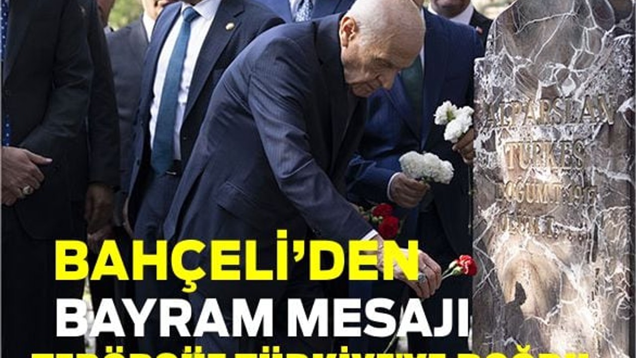 Bahçeli: "Türkiye’yi Geleceğe Hazırlayacak Yeni Anayasa Süreci Başlamalı"