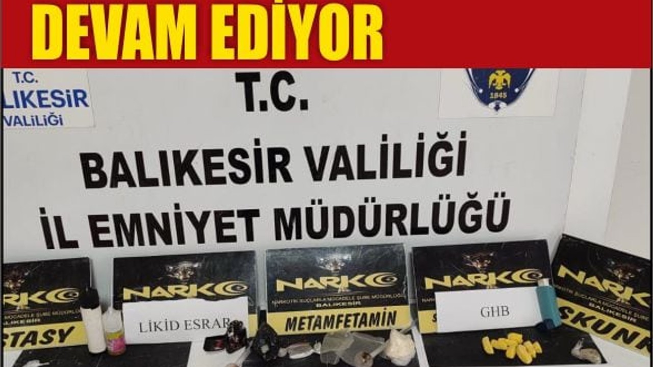 Zehir Paketi Yakalandı: 5 Tür Uyuşturucu, 1 Tutuklama!