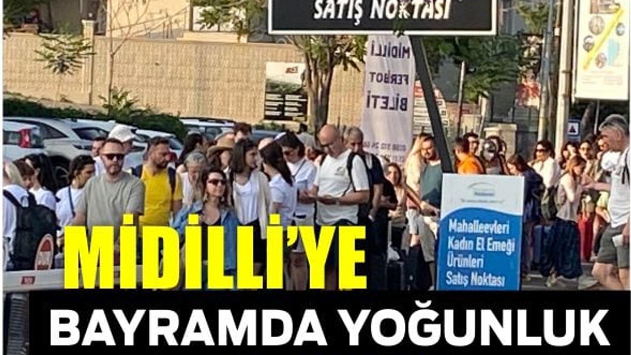 Midilli’ye Bayramda Yoğunluk Azaldı