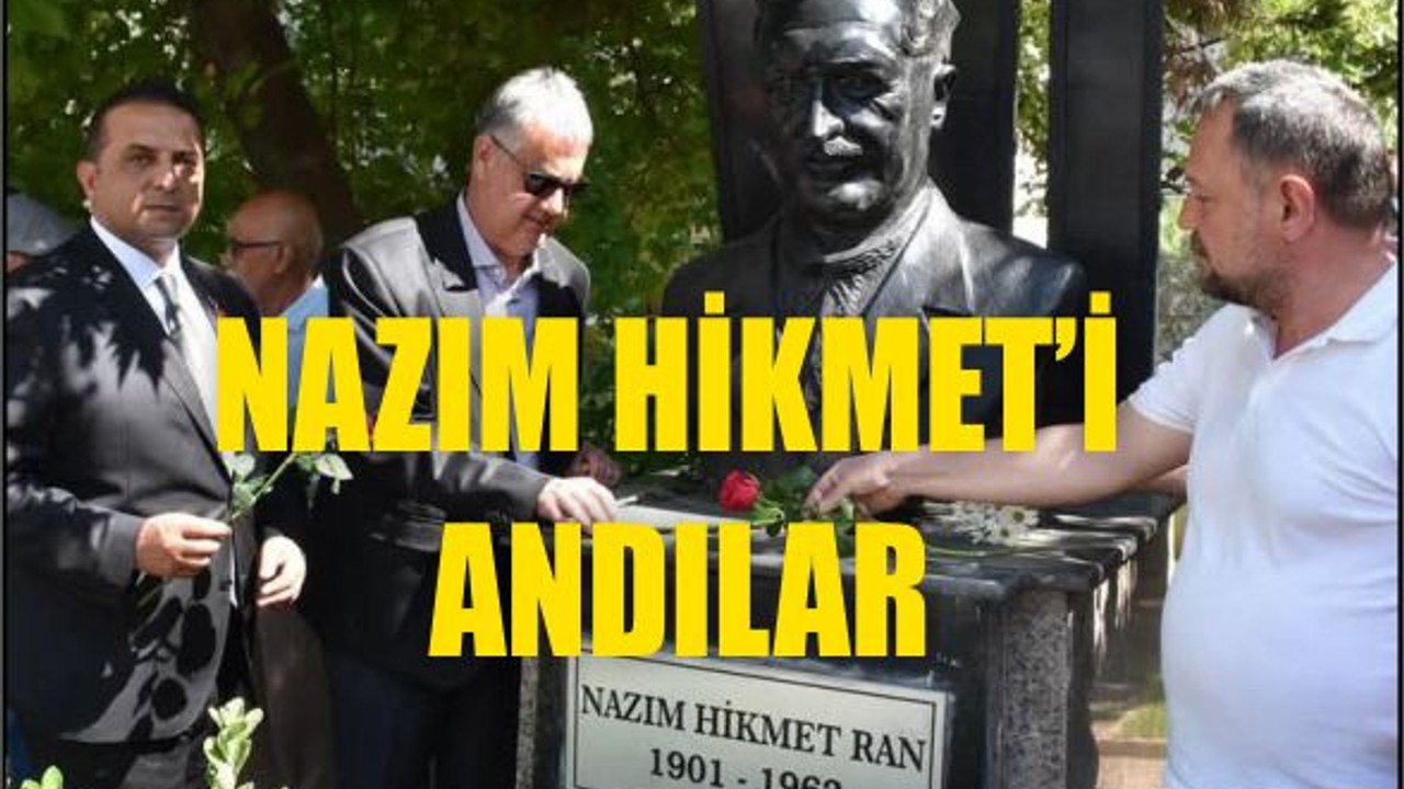 Mavi Gözlü Dev’ Nazım Hikmet, Edremit'te Anıldı