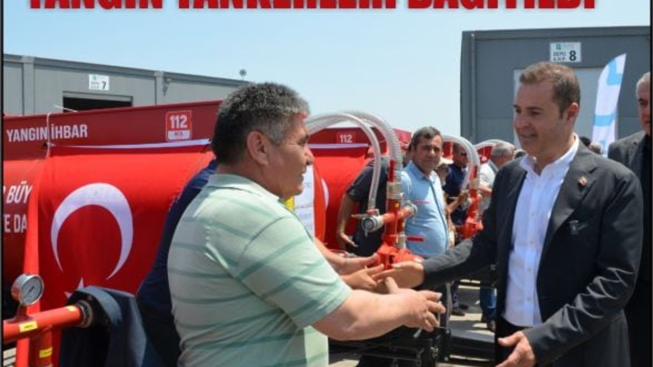 Yangınla Mücadeleye Traktör Destekli Güç