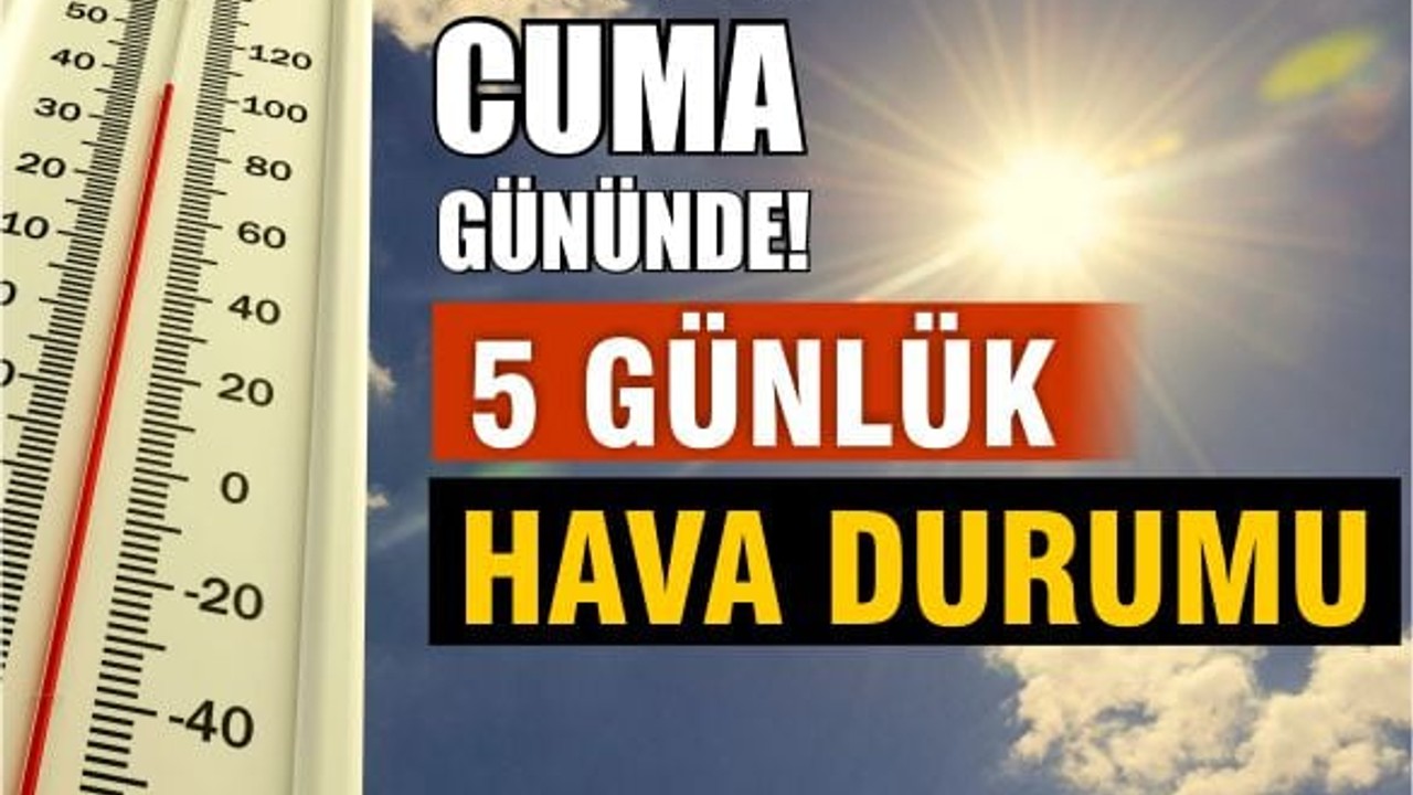 Balıkesir’de Cuma Gününe Dikkat! İşte Hava Durumu