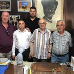 Genç Başkan Cahit Can Tekin’den Efsane Başkan Ziya Tan’a Ziyaret