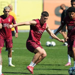 Galatasaray Frankfurt Maçı Hazırlıklarını Sürdürüyor