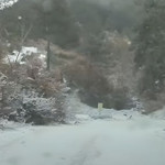 Bigadiç’te Kar Etkili Oldu