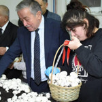 Özel Öğrenciler İlk Ürünlerini Topladı