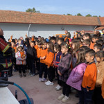 Sındırgı’da Öğrencilere Deprem Tatbikatı