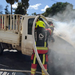 İvrindi’de Caddeyi Duman Sardı: Araç Yangını!