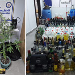 Ayvalık’ta Kaçak İçki ve Uyuşturucu Operasyonu: 2 Tutuklama