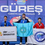 BAÜN Güreş Takımı Türkiye Şampiyonasında 3 Madalya Kazandı