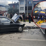 Edremit’te Kalkım Caddesi’nde 2 Araçlı Kaza: Sürücü Y.B. Hastaneye Kaldırıldı