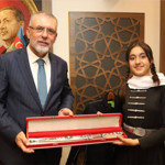 Başkan Cankul’a Gençlerden Sürpriz Ziyaret