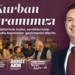 Başkan Akın: “Bayramlar Gönüllerin Birleştiği Günlerdir”