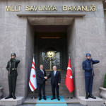 Bakan Güler Ve Üstel Ankara’da Görüştü