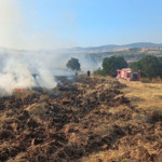Bandırma’da Aynı Gün İki Yangın