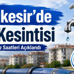 7 Temmuz Balıkesir Su Kesintisi: İlçede Su Kesintisi Nerede? Sular Saat Kaçta Gelecek?