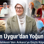 Belgin Uygur’dan Balıkesir, Ankara Ve Osmaniye Hattında Yoğun Program