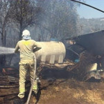 Havran Fazlıca’da korkutan yangın