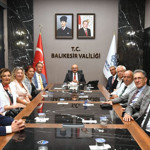 ADD Heyeti'nden Balıkesir Valisi Teması: Genel Merkez Ve Balıkesir Şubesi Aynı Programda