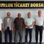 Başkan Semizel’den Ticaret Borsası’na Ziyaret