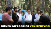 Gönen Şehir Mezarlığında Kapsamlı Yenileme Başlıyor