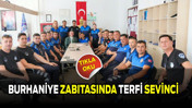 Burhaniye Zabıtasında Terfi Sevinci