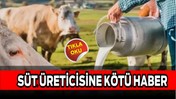 Süt ve Et Üreticisine Kötü Haber: Girdi Fiyatları Tırmanıyor!