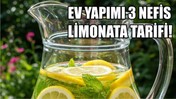 Ev Yapımı 3 Çeşit Limonata : Klasik, Naneli, Çilekli