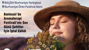 Balıkesir’de Aromaterapi Festivali’nin Son Günü Şehitler İçin İptal Edildi