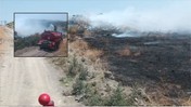 Susurluk’taki Çöplük Alanında Yangın