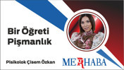 BİR ÖĞRETİ PİŞMANLIK