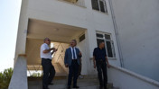 Sındırgı'da Deprem Sonrası Okullarda inceleme Yapıldı