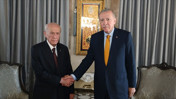 Cumhurbaşkanı Erdoğan Ahlat'ta Bahçeli ile Görüştü