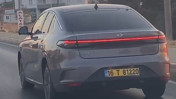 TOGG’un yeni sedan modeli T10F Ayvalık’ta seyir halinde görüntülendi