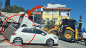 Balıkesir'de Freni Patlayan Kamyon Sokak Çeşmesini Yıktı