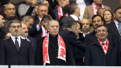 Cumhurbaşkanı Erdoğan, Türkiye - Gürcistan maçında