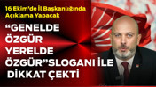 Özgür Başaran'dan 16 Ekim'de, CHP İl'de Adaylık Açıklaması