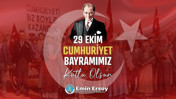 Havran Belediye Başkanı Emin Ersoy'dan Cumhuriyet Bayram Kutlama MEsajı