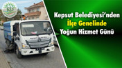 Kepsut Belediyesi’nden İlçe Genelinde Yoğun Hizmet Günü