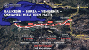 Bursa–Balıkesir Hızlı Tren Projesinde Geri Sayım